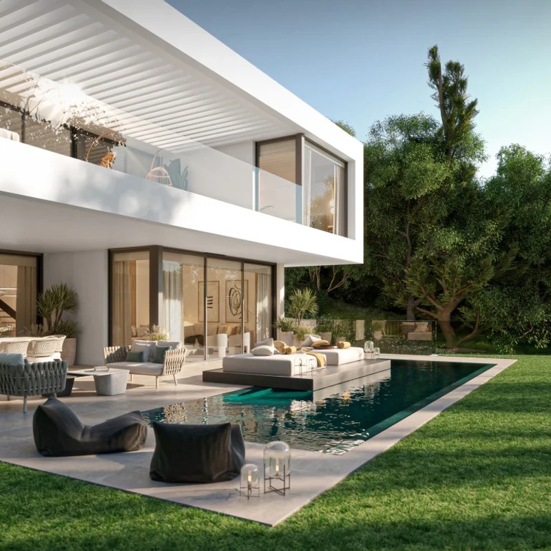 Nowoczesna willa na prestiżowej Nowej Złotej Mili