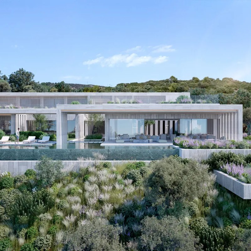 Perfekcyjna harmonia luksusu, natury i nowoczesnej architektury w sercu Sotogrande