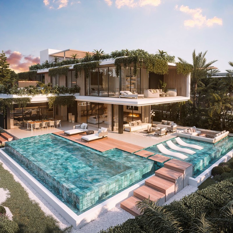 Wysublimowane wille w elitarnej okolicy w Marbelli