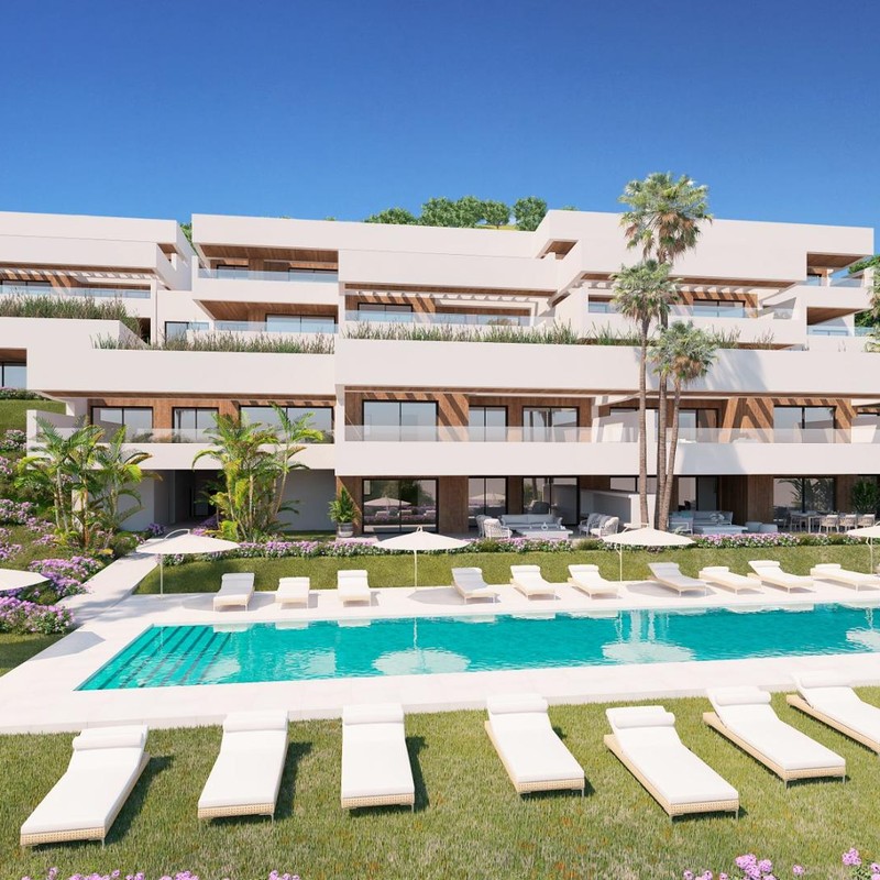 Luksusowe apartamenty ze spektakularnymi widokami na morze i Marbellę